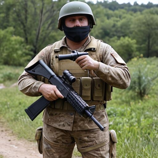 Armed settlers